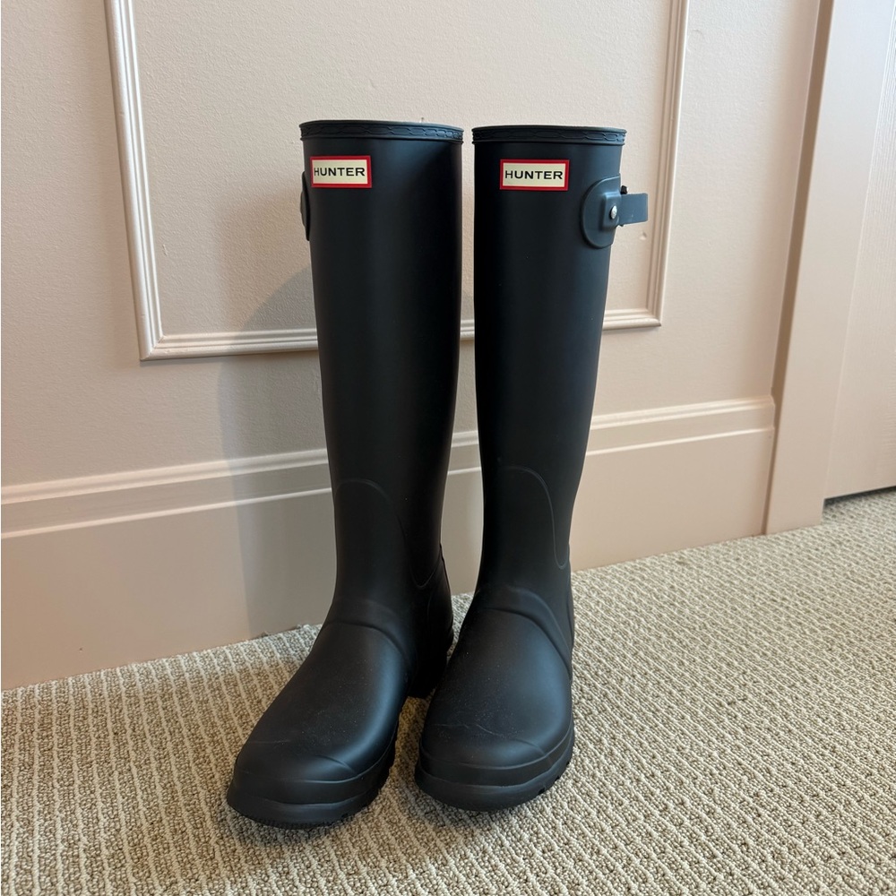 Hunter Black Label Rain Boots